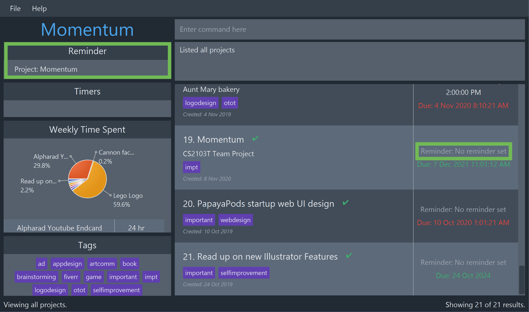 Walkthrough of Creating a Project Diagram Step 4